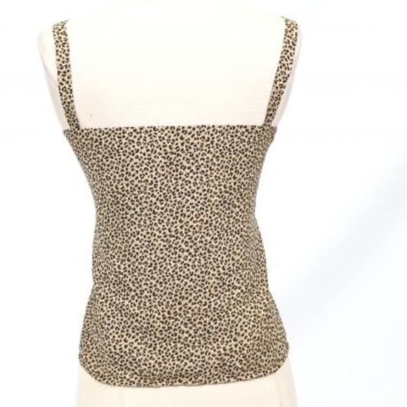 Halogen Animal Print Tank Top Size 14P 14 Petite - Picture 2 of 3